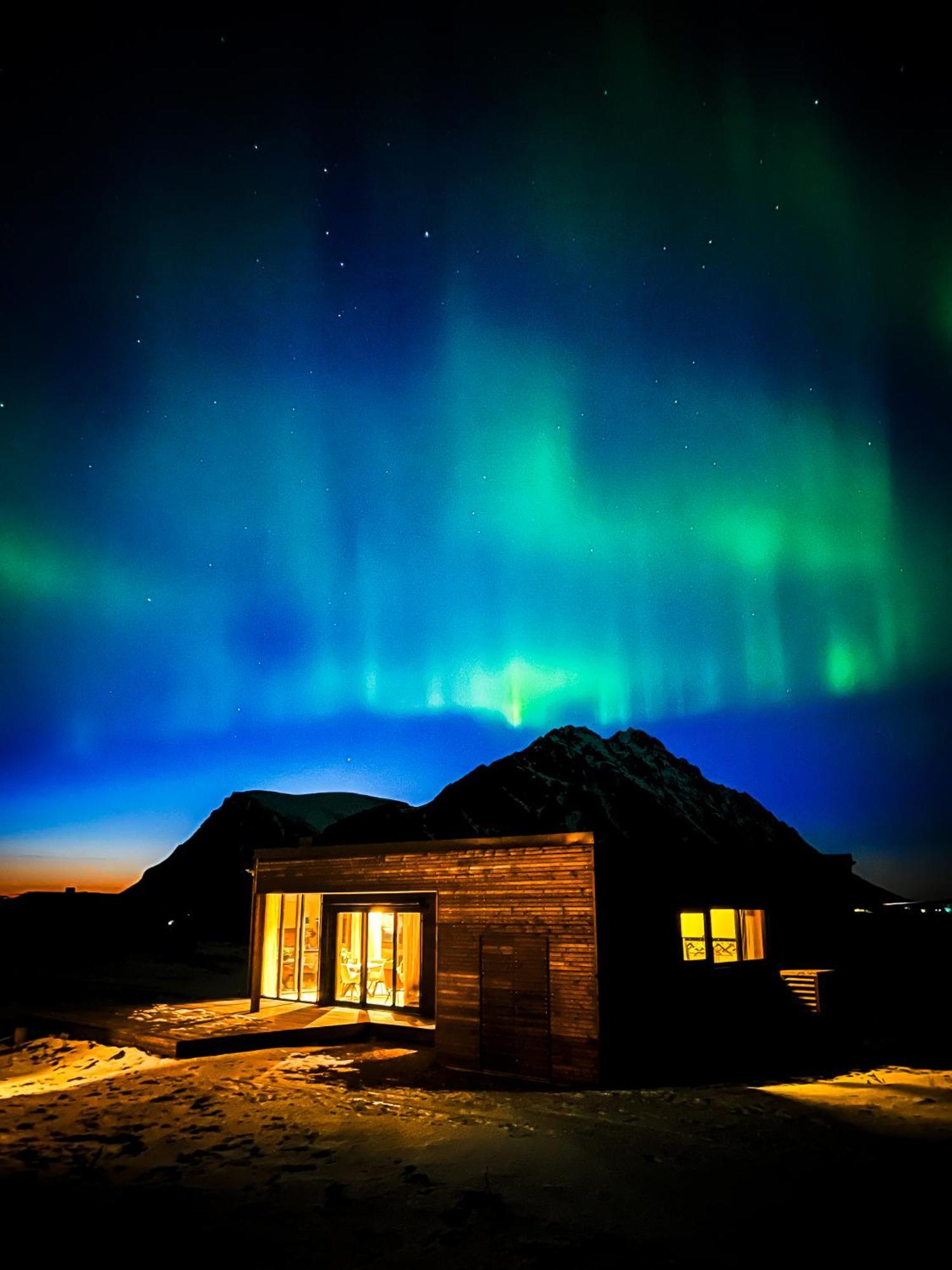 New Luxury Cabin Near Henningsvaer Lofoten Kleppstad Екстер'єр фото